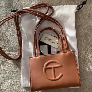 Small Coffee brown Shopping Bag Telfar